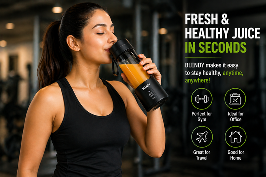 Portable Blender – Make Fresh Juice Anywhere in 30 Seconds