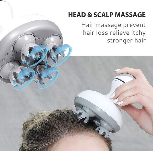 Smart Electric Scalp Massager – Deep Relaxation & Hair Care Device
