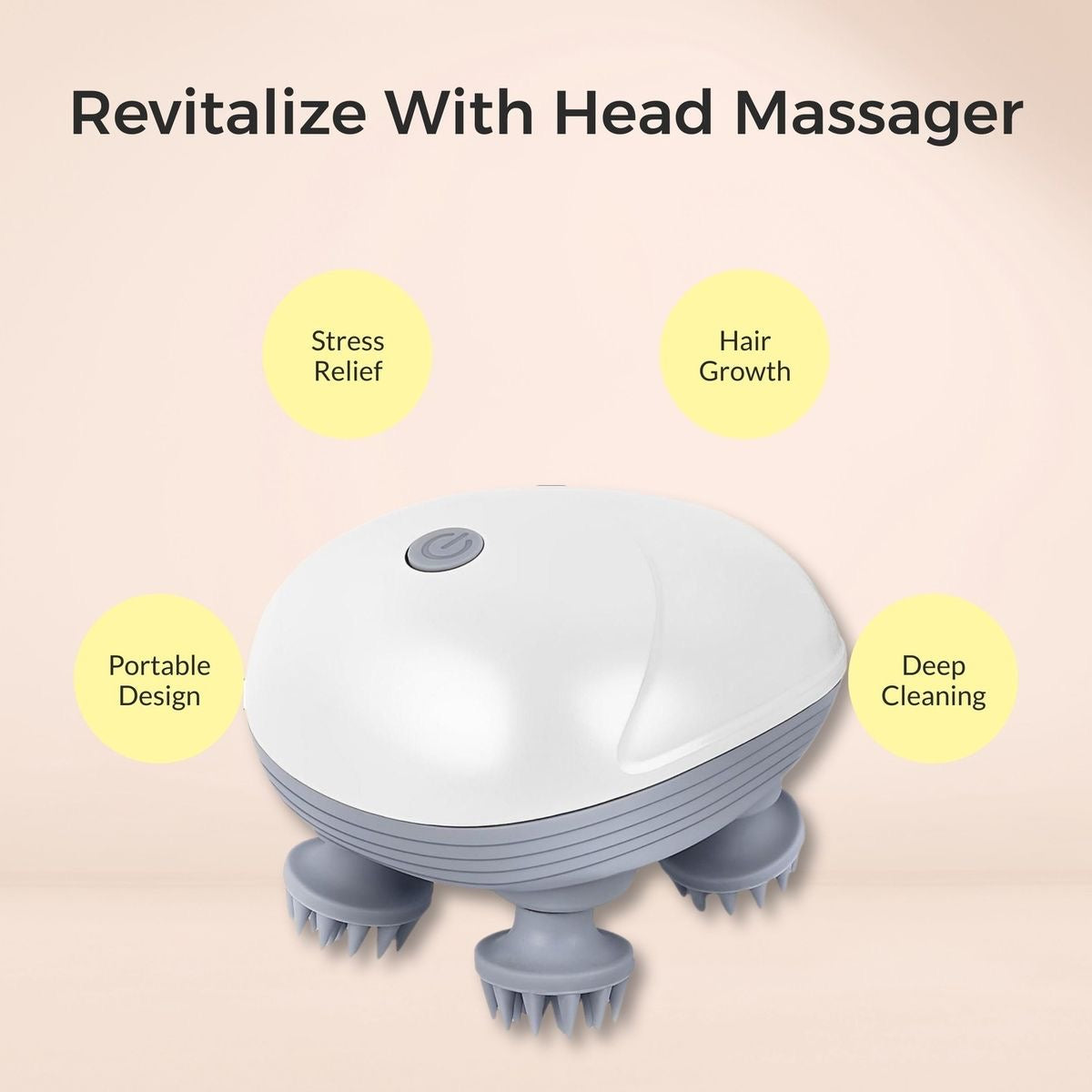 Smart Electric Scalp Massager – Deep Relaxation & Hair Care Device